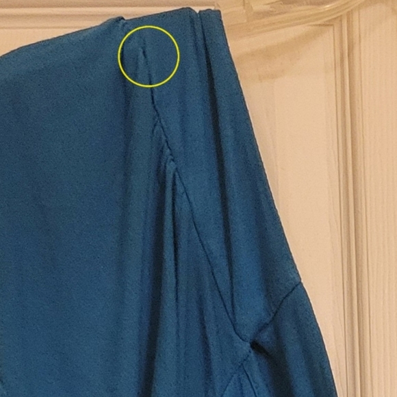 Ashley Stewart Flutter Sleeve Dress Size 3x - Picture 3 of 5